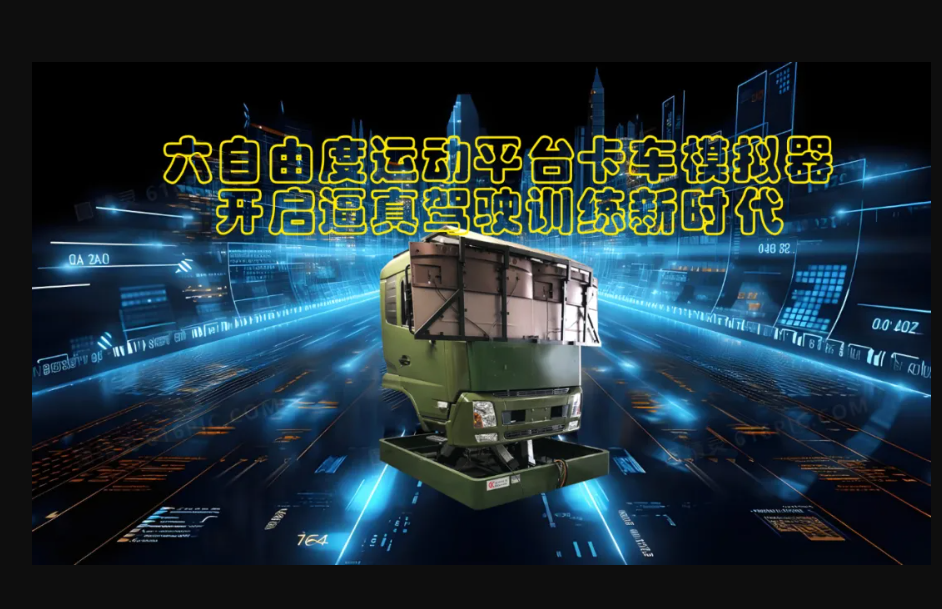 六自由度運(yùn)動(dòng)平臺(tái)卡車(chē)模擬器：開(kāi)啟逼真駕駛訓(xùn)練新時(shí)代