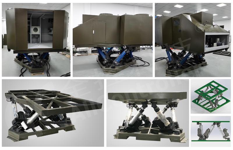 2 六自由度坦克駕駛訓(xùn)練模擬器案例